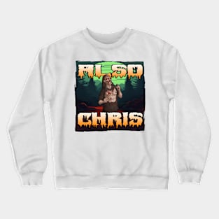 Also Chris Zombie Pixel Art Crewneck Sweatshirt